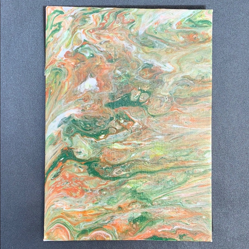 Wall decor small cardboard canvas